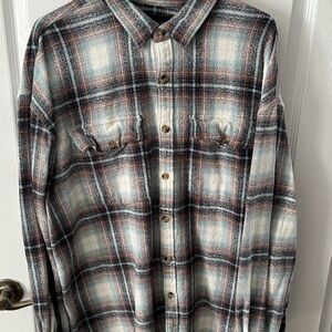 Abercrombie & Fitch Men's Plaid Button-Down Shirt